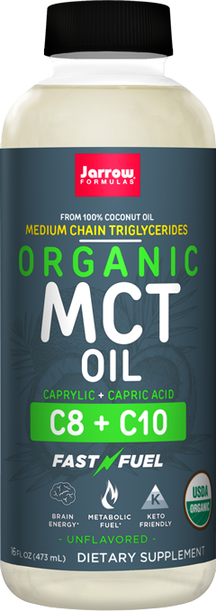 Jarrow Formulas, Organic MCT Oil 16 fl oz