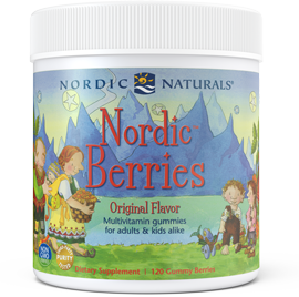Nordic Naturals, Nordic Berries Original Flavor 120 Gummy Berries