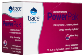 Trace Minerals, Electrolyte Stamina Power Pak Mixed Berry 30 Servings