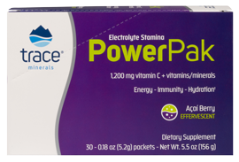 Trace Minerals, Electrolyte Stamina Power Pak Acai Berry 30 Servings