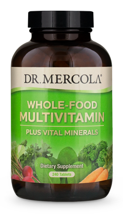 Dr. Mercola, Whole-Food Multivitamin Plus Vital Minerals 240 Tablets