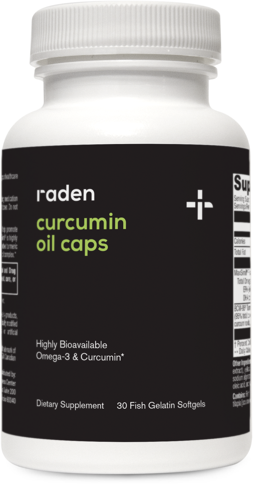 Raden, Curcumin Oil Caps